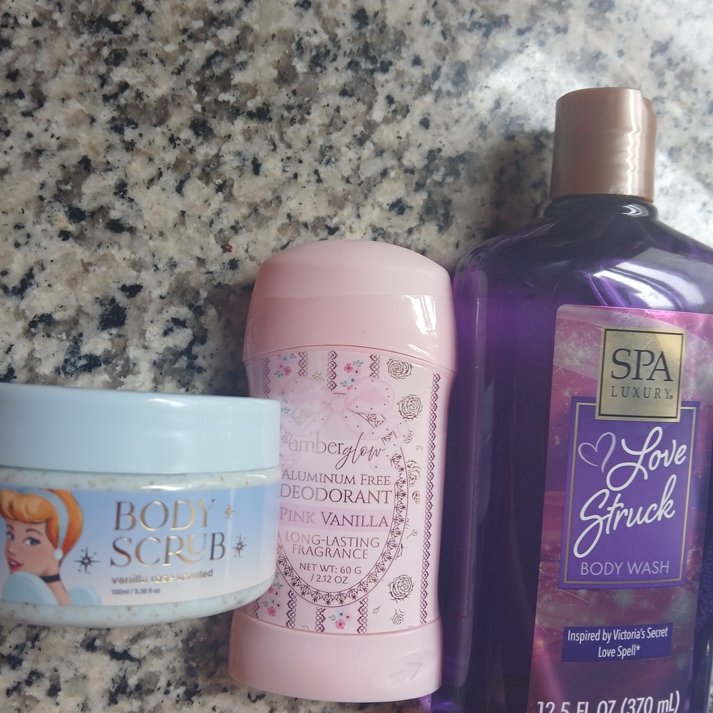 Disney Pink and Purple Cosmetic Trio